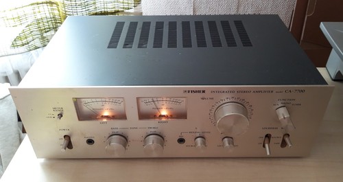 Fisher 7700 verstärker - ca,